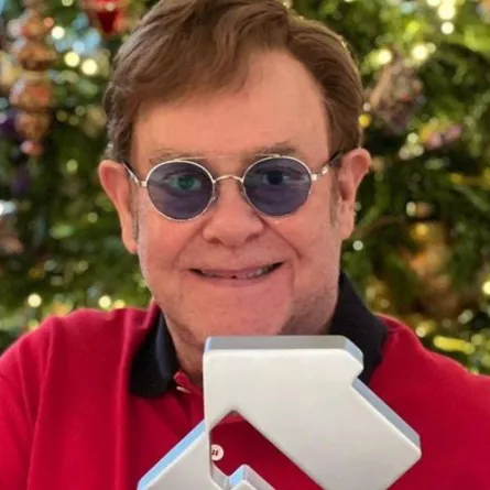 إلتون جون- الصورة من حسابه على إنستغرام