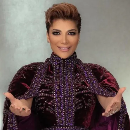 النجمة أصالة - الصورة من حسابها على انستغرام