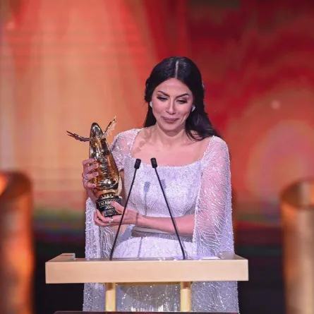 إلهام علي- الصورة من حساب موسم الرياض على إنستغرام