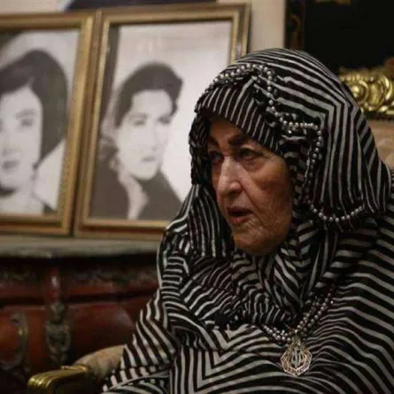 الفنانة شريفة ماهر - الصورة من حساب قناة المحور على يوتيوب