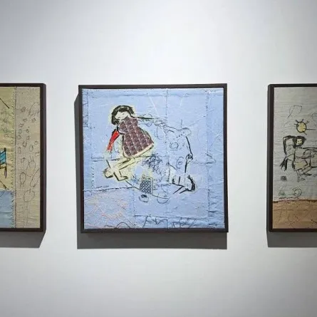 لوحات تسلط الضوء على الأم السعودية في الأسرة - الصورة من واس