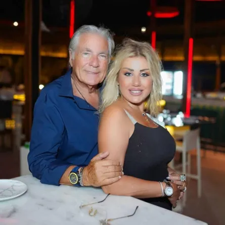 فاتن موسى ومصطفى فهمي - الصورة من حسابها على انستغرام