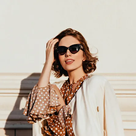 نظارات شمسية على شكل عين القطّة Cat Eye