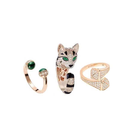 خواتم مفتوحة مرصعة بالألماس لإطلالة جذابة للعروس