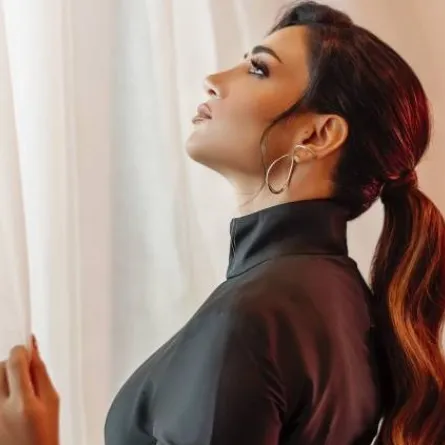 ديانا حداد خلال تصوير الأغنية - الصورة من المسؤول الإعلامي لديانا حداد