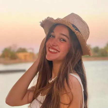 نور إيهاب - الصورة من حسابها على انستغرام