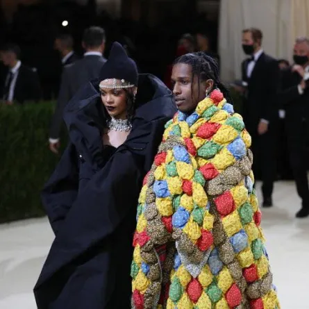 ريهانا مع آساب روكي- الصورة من موقع New York Times