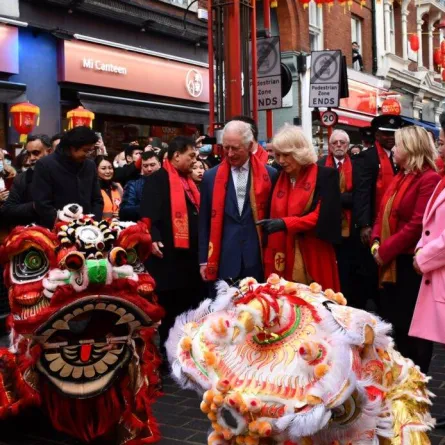 الأمير تشارلز وكاميلا في إحتفالات السنة القمرية الجديدة- الصورة من موقع Royal Central