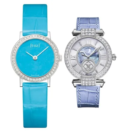 موديلات ساعات باللون الأزرق الفاتح 2022