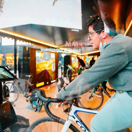 فعالية تجربة الدراجة الهوائية - الصورة من حساب الاتحاد السعودي للدراجات