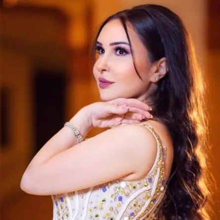 شهد برمدا - الصورة من حسابها على فيسبوك