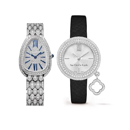 ساعات نسائية رسمية مرصعة بالألماس 2022