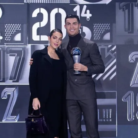 رونالدو وجورجينا- الصورة من حساب جورجينا على إنستغرام