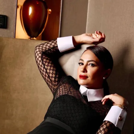 النجمة هند صبري - الصورة من حسابها على انستغرام