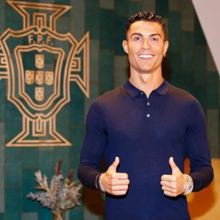 كريستيانو رونالدو - الصورة من حسابه في إنستغرام