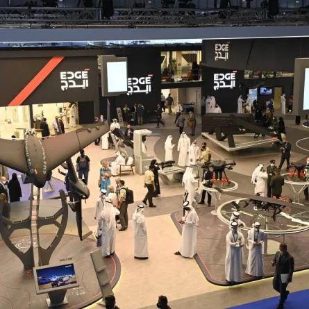 إيدج تكشف عن أحدث الأنظمة غير المأهولة المصنعة بالإمارات في يومكس 2022. الصورة من "وام"