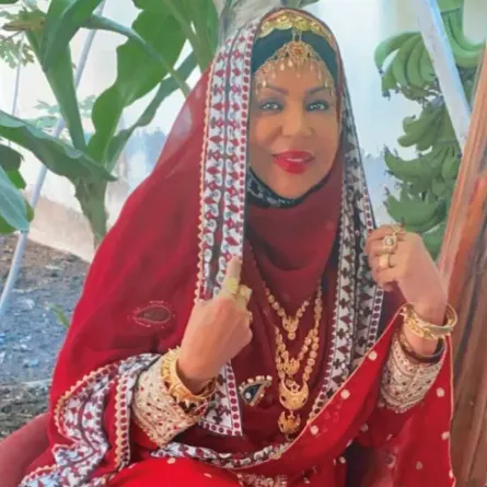 فخرية خميس- الصورة من حسابها على الانستغرام