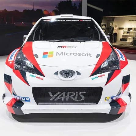 تويوتا ياريس تفوز بجائزة "أفضل سيارة رالي" لعام 2021