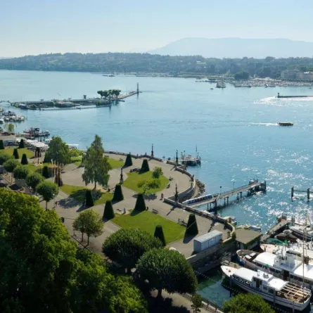  3 فنادق فخمة تطل على بحيرة جنيف