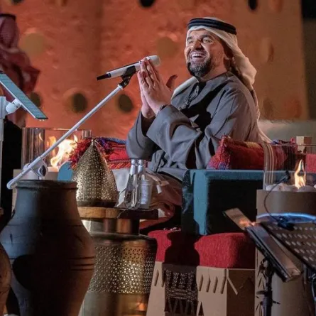 حسين الجسمي- الصورة من حسابها على الانستغرام