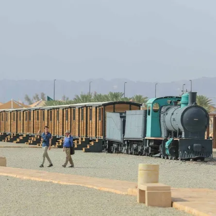 بقايا سكة الحجاز مصدر الصورة روح السعودية