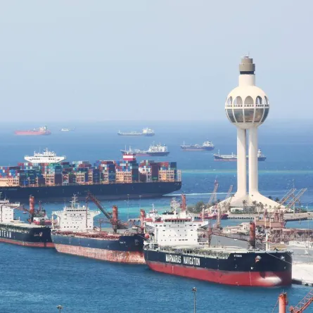ميناء جدة الإسلامي مصدر الصورة(مواقع موانئ)