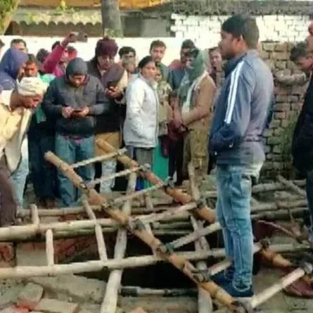 صورة البئر بعد وضع غطاء عليه