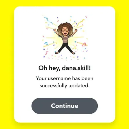 سناب شات يسمح بتغيير اسم المستخدم