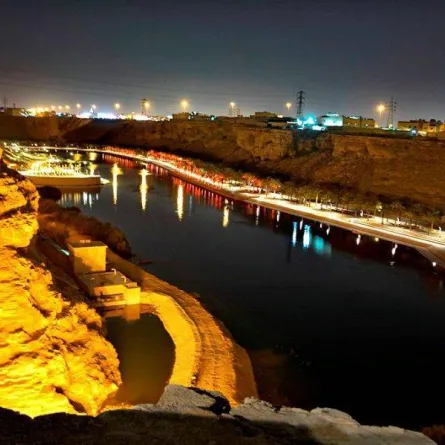 انطلاق مسيرة البداية في وادي نمار احتفالا بيوم التأسيس - الصورة من واس