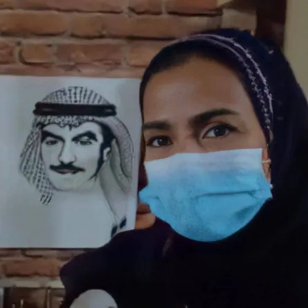 صورة تظهر مواهب غدير الرحيلي مصدر الصورة غدير الرحيلي