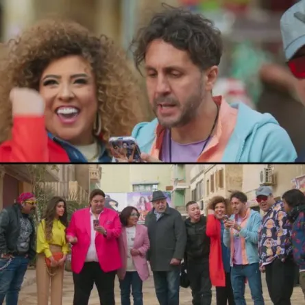 اللعبة 3 -  الصورة من المسؤول الإعلامي لمجموعة الـmbc