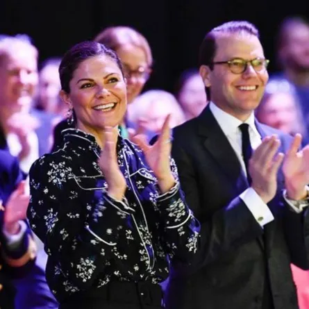 الأميرة فيكتوريا والأمير ألبرت- الصورة من حساب البيت الملكي السويدي على إنستغرام