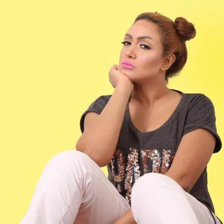 صورة الفنانة ندى بهجت - من صفحتها على " فيسبوك" 