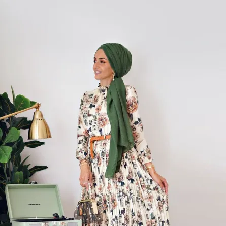 إطلالة ربيعية من غادة عثمان