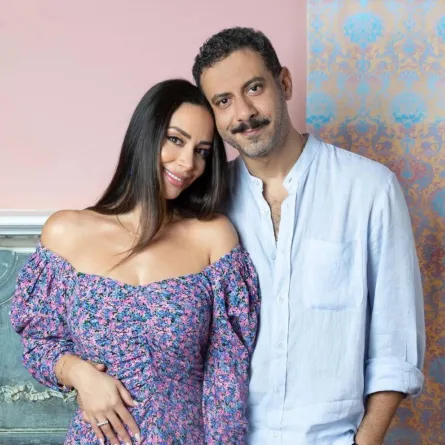 بسنت شوقي ومحمد فراج - الصورة من حسابها على انستغرام