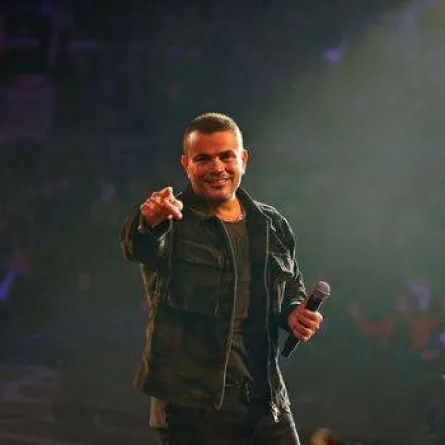 الفنان عمرو دياب - صورة من حسابه الرسمي على انستجرام