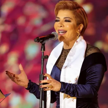 أصالة نصرة - الصورة من حساب شركة بنش مارك على الانستغرام