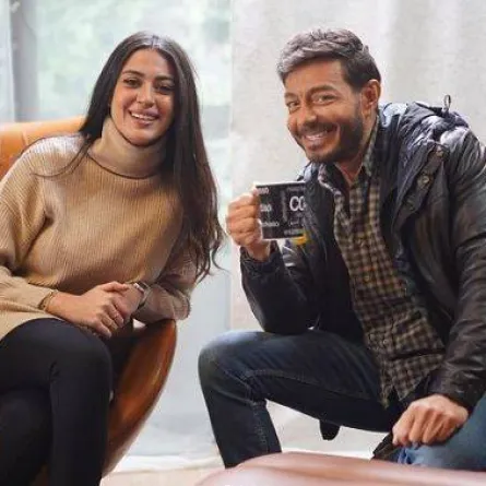 أحمد زاهر وميرنا نور الدين بطلا مسلسل سوشيال - الصورة من حساب الفنان أحمد زاهر على انستجرام