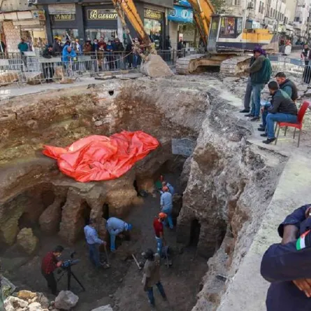 صورة من موقع الاكتشاف الأثري