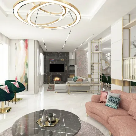 ألوان من الباستيل رائجة في موضة ديكورات 2022