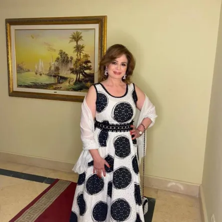 إلهام شاهين - الصورة من حسابها على انستغرام