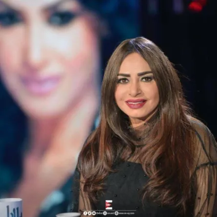 سلوى خطاب - صورة من مشاركتها في برنامج عبر قناة ON من يوتيوب البرنامج
