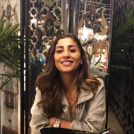 صورة الفنانة دينا الشربيني - من حسابها على " انستجرام" 