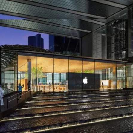 متجر آبل الجديد في جزيرة المارية 