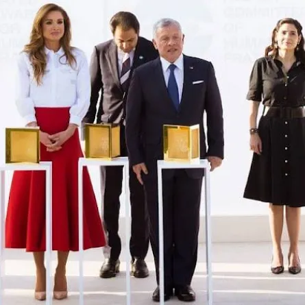 الملك عبدالله والملكة رانيا- الصورة من موقع New my Royals