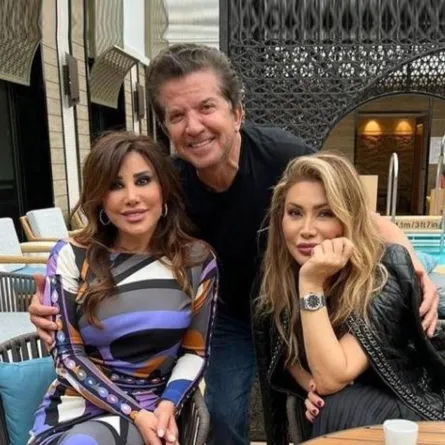 وليد توفيق ونجوى كرم ونوال الزغبي - الصورة من حساب وليد توفيق على انستغرام