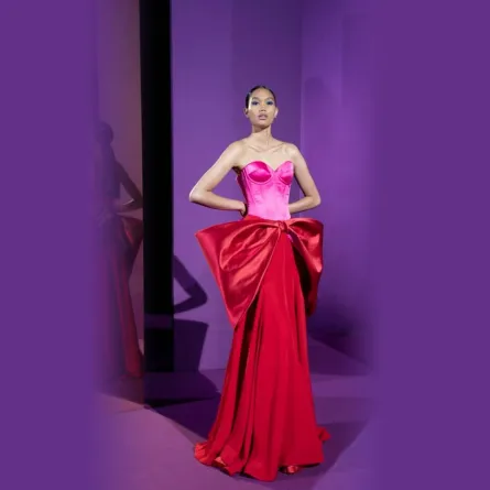 فساتين سهرة ناعمة