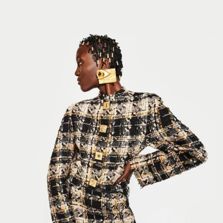 فستان كارو من سكياباريللي Schiaparelli 