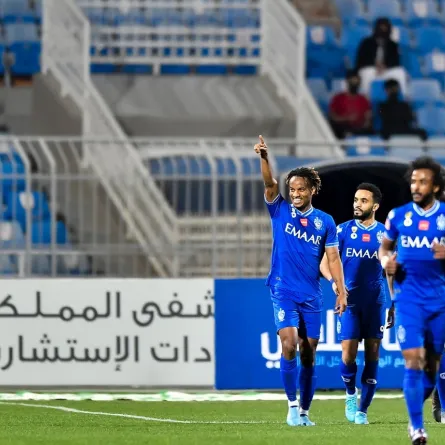 الهلال يفوز على الشباب بخماسية نظيفة- الصورة من واس