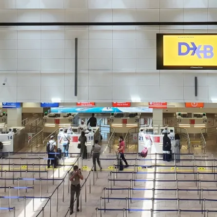 مطارات دبي ترحب بالمسافرين بختم أجمل مبنى في العالم